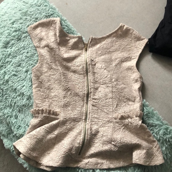 Zara peplum top - Picture 3 of 4